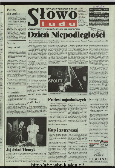 Słowo Ludu 1996, XLV, nr 261 (tarnobrzeskie)