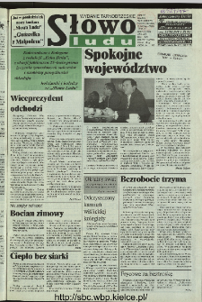 Słowo Ludu 1996, XLV, nr 277 (tarnobrzeskie)