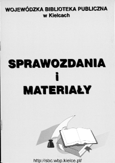 Sprawozdania i materiały za rok 1999, nr 11
