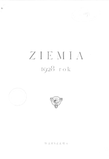 Treść Ziemi w roku 1928
