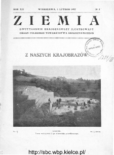 Ziemia : dwutygodnik krajoznawczy ilustrowany 1927, R.XII, nr 3