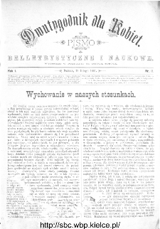 Dwutygodnik dla Kobiet : pismo beletrystyczne i naukowe, R.1, 1881, nr 11