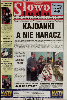 Słowo Ludu 1999 R.L, nr 15