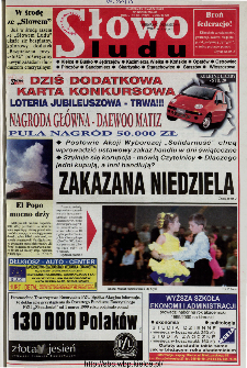 Słowo Ludu 1999 R.L, nr 62