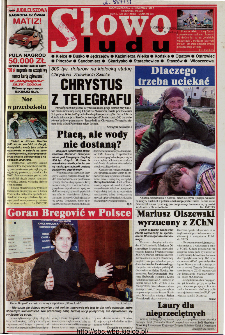 Słowo Ludu 1999 R.L, nr 83