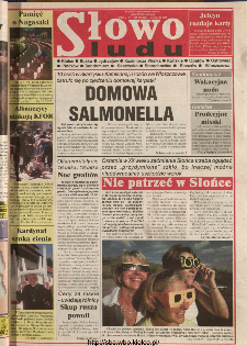 Słowo Ludu 1999 R.L, nr 184