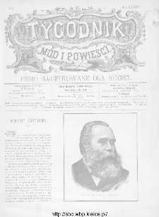 Tygodnik M&oacute;d i Powieści : z dodatkiem illustrowanym ubrań i rob&oacute;t kobiecych 1891, R.XXXIII, nr 8