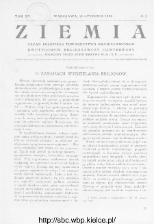 Ziemia : dwutygodnik krajoznawczy ilustrowany 1930, R.XV, nr 2