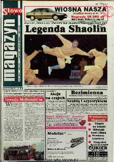 Słowo Ludu 1998 R.LVIII, nr 95 (magazyn)