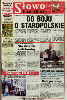 Słowo Ludu 1998 R.LVIII, nr 121