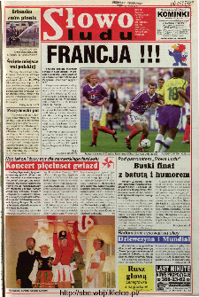 Słowo Ludu 1998 R.LVIII, nr 160