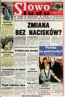 Słowo Ludu 1998 R.LVIII, nr 227 (Radom(...)Zwoleń)