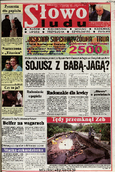 Słowo Ludu 1998 R.LVIII, nr 242 (Radom(...)Zwoleń)