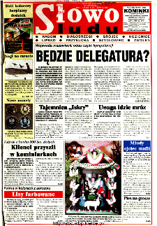 Słowo Ludu 1998 R.LVIII, nr 280 (Radom(...)Zwoleń)