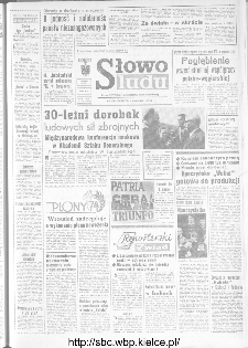 Słowo Ludu : organ Komitetu Wojewódzkiego Polskiej Zjednoczonej Partii Robotniczej, 1973, R.XXIV, nr 249