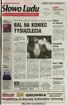 Słowo Ludu 2000 R.LI, nr 299