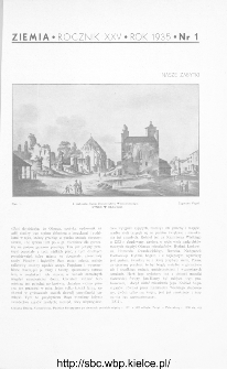 Ziemia : ilustrowany miesięcznik krajoznawczy 1935, R.XXV, nr 1