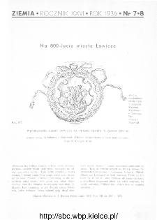 Ziemia : ilustrowany miesięcznik krajoznawczy 1936, R.XXVI, nr 7-8