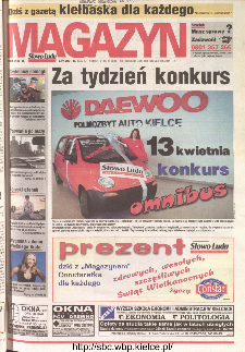 Słowo Ludu 2001 R.LII, nr 82 (magazyn)
