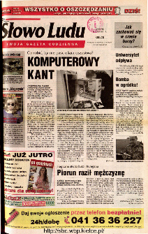 Słowo Ludu 2001 R.LII, nr 166