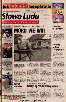 Słowo Ludu 2001 R.LII, nr 207