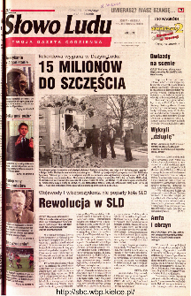 Słowo Ludu 2001 R.LII, nr 268