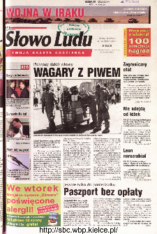 Słowo Ludu 2003 R.LIV, nr 69