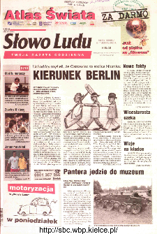 Słowo Ludu 2003 R.LIV, nr 207
