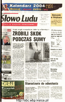 Słowo Ludu 2003 R.LIV, nr 272