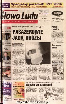 Słowo Ludu 2004 R.LV, nr 267