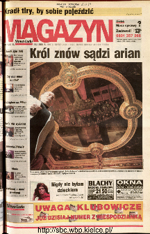 Słowo Ludu 2001 R.LII, nr 16 magazyn (Kielce region)