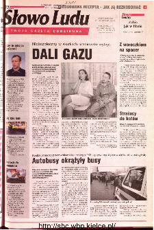 Słowo Ludu 2001 R.LII, nr 23 (Kielce region)