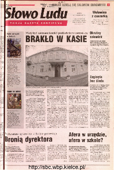 Słowo Ludu 2001 R.LII, nr 25 (Kielce region)