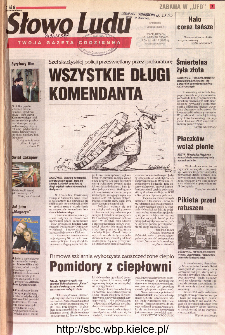 Słowo Ludu 2001 R.LII, nr 27 (Kielce region)
