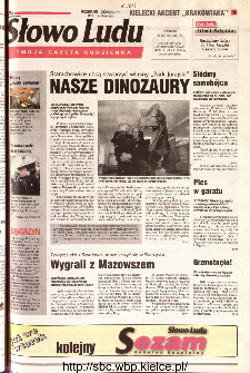 Słowo Ludu 2001 R.LII, nr 45 (Kielce region)