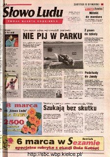 Słowo Ludu 2001 R.LII, nr 53 (Kielce region)