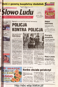 Słowo Ludu 2001 R.LII, nr 55 (Kielce region)