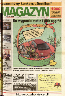 Słowo Ludu 2001 R.LII, nr 88 magazyn (Kielce region)