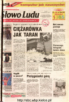 Słowo Ludu 2001 R.LII, nr 253 (Ponidzie, Jędrzej&oacute;w, Włoszczowa,Sandomierz, Stasz&oacute;w, Opat&oacute;w)