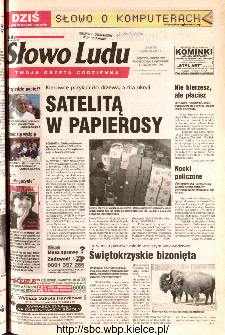 Słowo Ludu 2002 R.LIV, nr 44 (Ponidzie, Jędrzej&oacute;w, Włoszczowa,Sandomierz, Stasz&oacute;w, Opat&oacute;w)