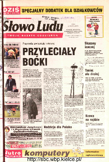 Słowo Ludu 2002 R.LIV, nr 67 (Ponidzie, Jędrzejów, Włoszczowa,Sandomierz, Staszów, Opatów)