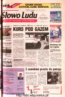 Słowo Ludu 2002 R.LIV, nr 110 (Ponidzie, Jędrzej&oacute;w, Włoszczowa,Sandomierz, Stasz&oacute;w, Opat&oacute;w)