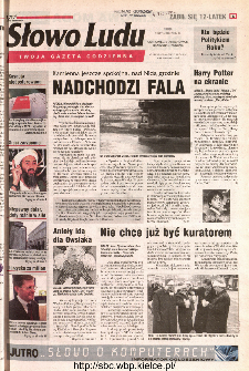 Słowo Ludu 2002 R.LIV, nr 7 (Ostrowiec, Starachowice, Skarżysko, Końskie)