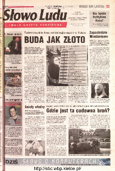 Słowo Ludu 2002 R.LIV, nr 8 (Ostrowiec, Starachowice, Skarżysko, Końskie)