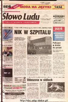 Słowo Ludu 2002 R.LIV, nr 42 (Ostrowiec, Starachowice, Skarżysko, Końskie)