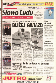 Słowo Ludu 2002 R.LIV, nr 66 (Ostrowiec, Starachowice, Skarżysko, Końskie)