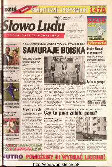 Słowo Ludu 2002 R.LIV, nr 72 (Ostrowiec, Starachowice, Skarżysko, Końskie)