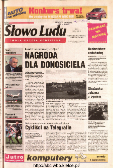 Słowo Ludu 2002 R.LIV, nr 105 (Ostrowiec, Starachowice, Skarżysko, Końskie)