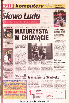 Słowo Ludu 2002 R.LIV, nr 112 (Ostrowiec, Starachowice, Skarżysko, Końskie)