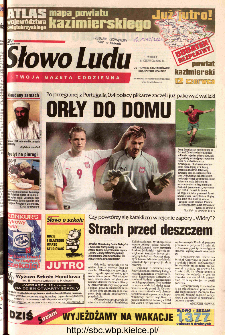 Słowo Ludu 2002 R.LIV, nr 133 (Ostrowiec, Starachowice, Skarżysko, Końskie)